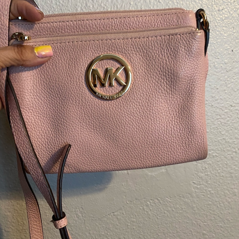 Michael Kors Blush Pink Crossbody Bag